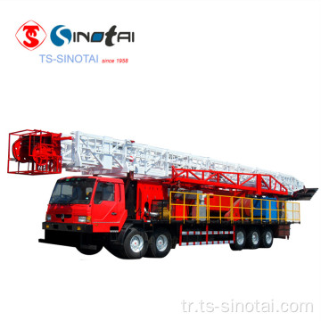 SINOTAI XJ450 80T Delme ve Workover teçhizatına monte